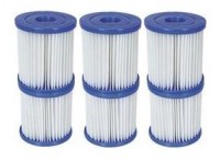 6 x Bestway FILTER Gr.I für Filterpumpe 58093