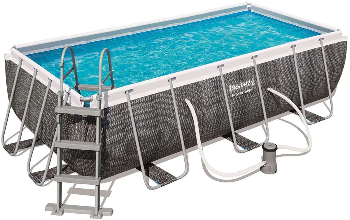 Bestway Frame Pool Set 412 x 201 Rattan 56722 Frame Pools