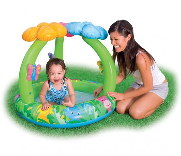 INTEX Baby Pool Jungle Flower mi Schmetterlingen 57419