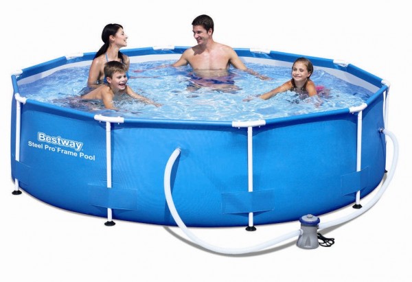 Bestway Steel Pro Frame Pool 305x76cm+Pumpe 56408