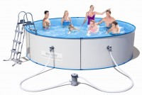 Bestway Stahlwandpool Set "HYDRIUM Splasher" 360x90 56377