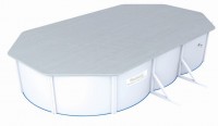 Bestway Abdeckplane für 610 x 360er Stahlwand Pools 58364