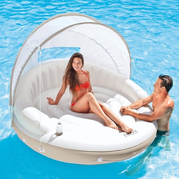 INTEX Pool Lounge Sessel Wasserliege Schwimmliege Luftmatratze Badeinsel 58868 