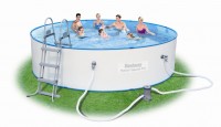 Bestway Stahlwandpool Set "HYDRIUM Splasher" 460x90 56386