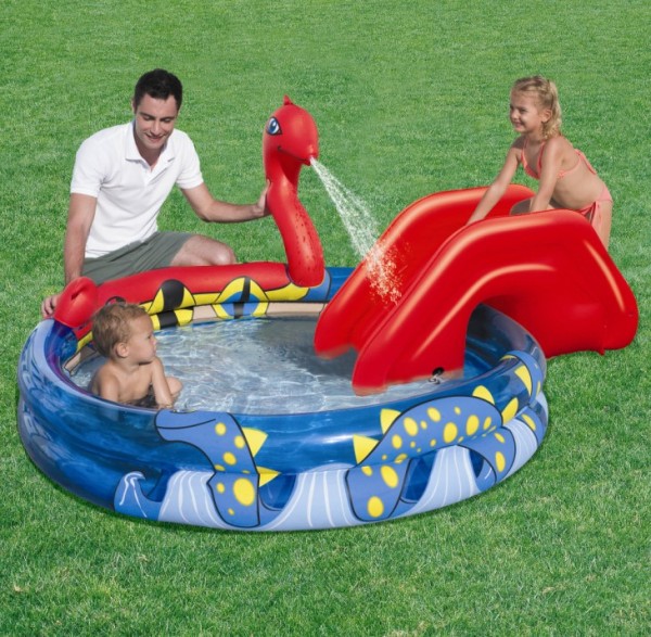 Bestway Kinder Pool + Wasserrutsche "Viking Play" 53033
