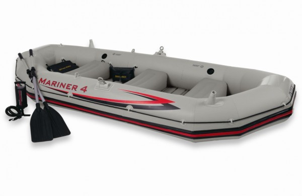 Intex 4 Personen Profi Boot -Set Mariner 4 68376