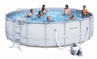 Bestway Steel Pro Pool Set 549x132 mit Sandfilter 56280