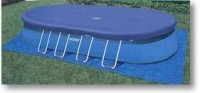 Intex Abdeckplane für Oval-Frame Pools 732x366 10663