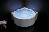 Design Whirlpool Whirlwanne Badewanne Wasserfall, 2 Personen ANAQ M-1310