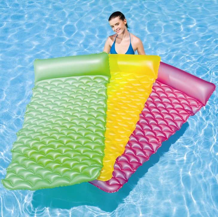 Bestway Luftmatratze "Float´n Roll" pink 44020 poolgigant.de