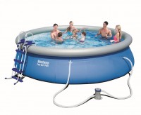 Bestway Fast Set Pool Komplett Set 457x107 57294 GS