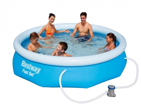 Bestway Fast Set Pool 305x76cm + Pumpe 57270 GS