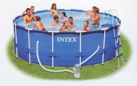 Intex Metal Frame Pool Komplett Set 457x122 56946