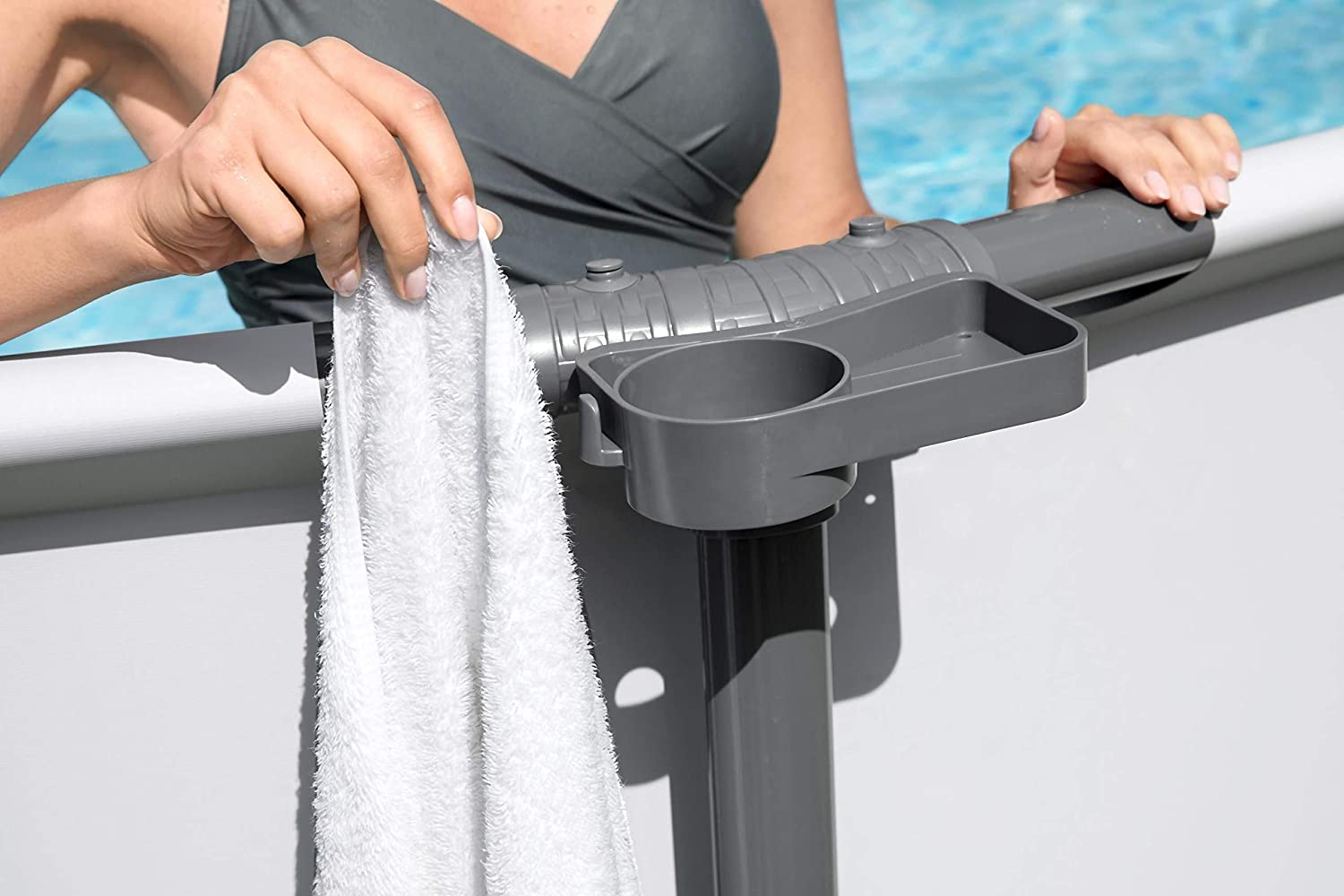 Bestway Pool Getränkehalter Set 58641 poolgigant.de Bestway und