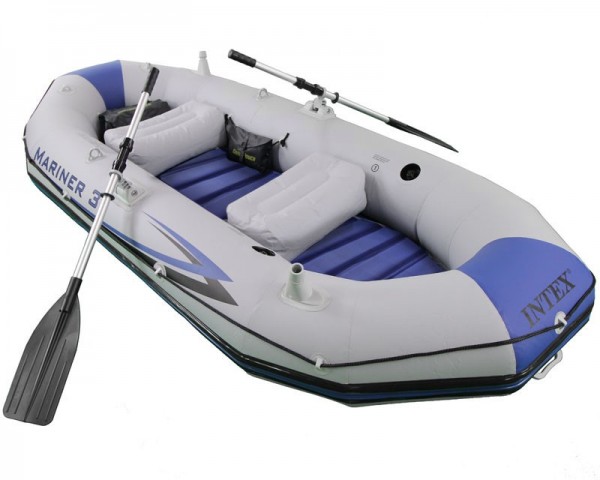 Intex 3 Personen Profi Boot-Set Mariner 3 68373