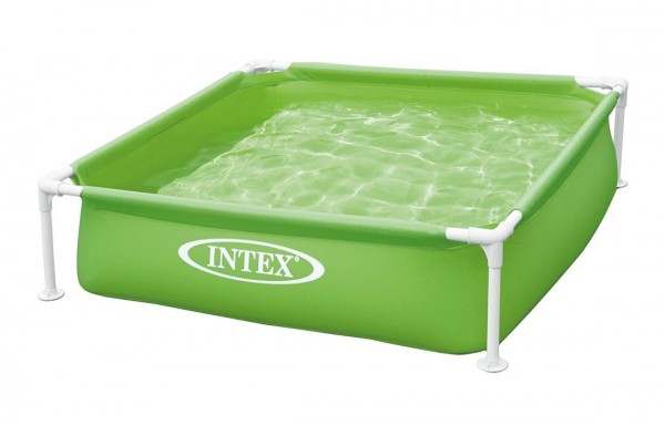 INTEX Mini Frame Pool 122x122x30cm Grün 57172