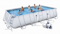 Bestway Rectangular Frame Pool Set 671 x 366 + Sandfilter 56278