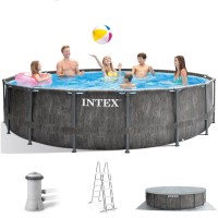 INTEX Greywood Prism Frame Pool 457x122 26742