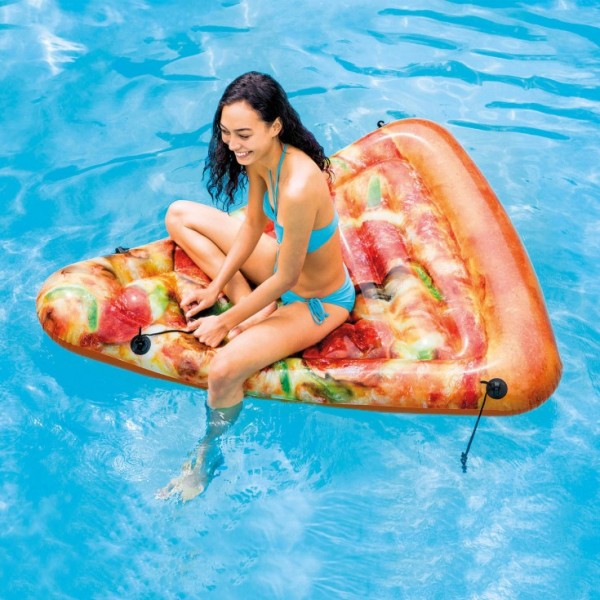 Intex Luftmatratze Pizza Slice 175x145cm 58752