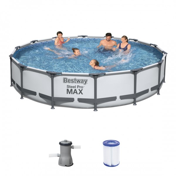 Bestway Steel Pro Max Pool Komplett Set 427x84 56595