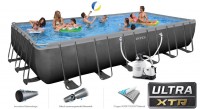 INTEX Ultra XTR Frame Pool 732x366x132 + Salzwasser 26368