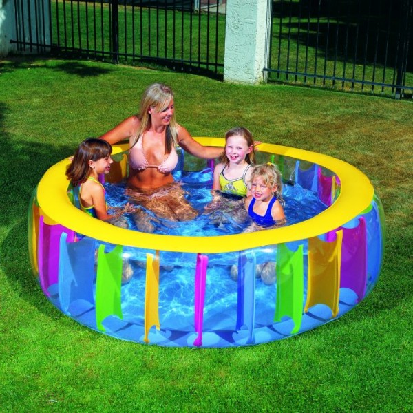 Bestway Planschbecken Schwimmbecken Rainbow Pool 51038   -  Bestway und Intex Pools von Deutschlands Pooldiscounter