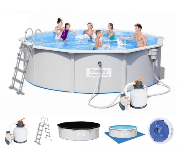 Bestway Stahlwandpool Set "HYDRIUM" 460x120 56384